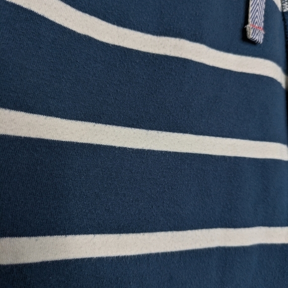 Matilda Jane x Joanna Gaines blue white striped cotton blend shorts 6 - Picture 4 of 8